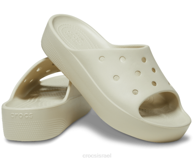 נעליים il Crocs נשים מגלשת פלטפורמה קלאסית עֶצֶם 2DZ4346