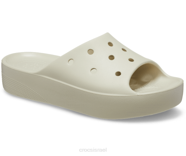 נעליים il Crocs נשים מגלשת פלטפורמה קלאסית עֶצֶם 2DZ4346