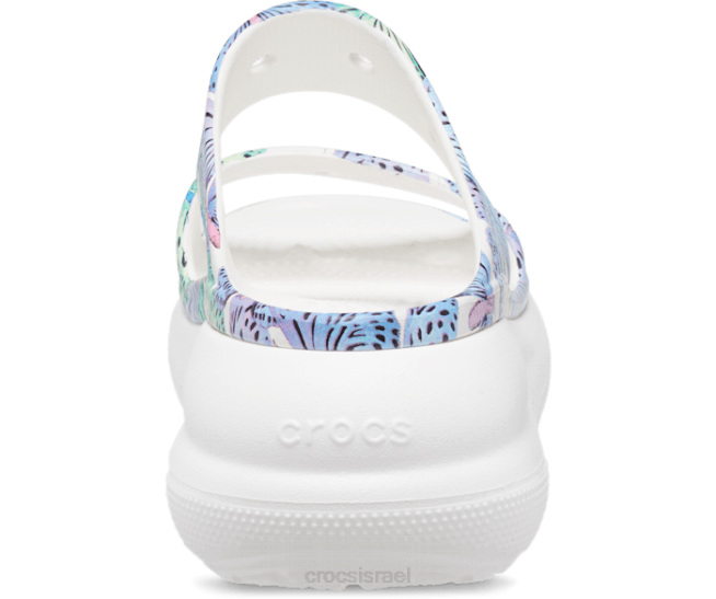 נעליים il Crocs נשים סנדל פרפר למחוץ לבן/רב 2DZ4348