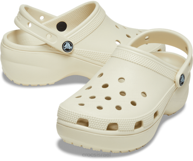 נעליים il Crocs נשים סתימת פלטפורמה קלאסית עֶצֶם 2DZ4351