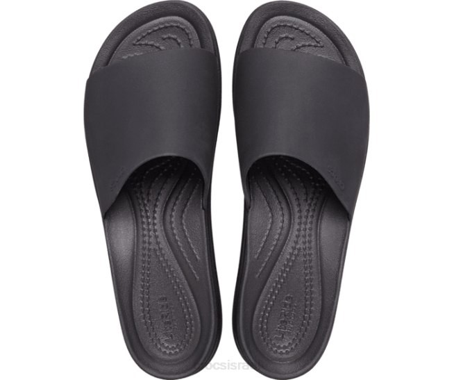 נעליים il Crocs נשים מגלשת ברוקלין שָׁחוֹר 2DZ4365