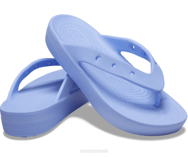 נעליים il Crocs נשים היפוך פלטפורמה קלאסי ג'לי ירח 2DZ4368