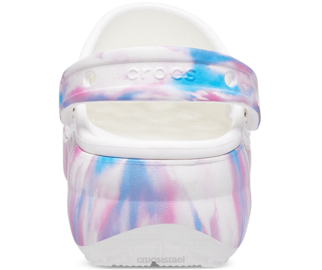 נעליים il Crocs נשים קבק חלומות פלטפורמה קלאסי לבן/רב 2DZ4370