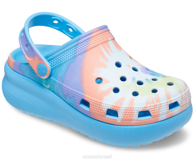 נעליים il Crocs ילדים סתימת צבע עניבת חמודה חמצן/רב 2DZ4372