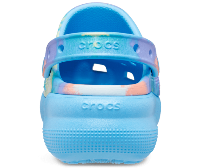 נעליים il Crocs ילדים סתימת צבע עניבת חמודה חמצן/רב 2DZ4372