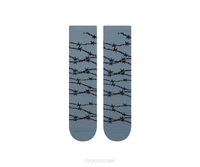 גרביים il Crocs לִשְׁנֵי הַמִינִים צוות תיל גרביים כחול/שחור האגאי 2DZ4381