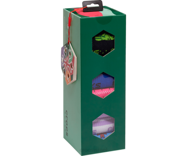 גרביים il Crocs לִשְׁנֵי הַמִינִים סט מתנה לחג גרביים רַב 2DZ4400