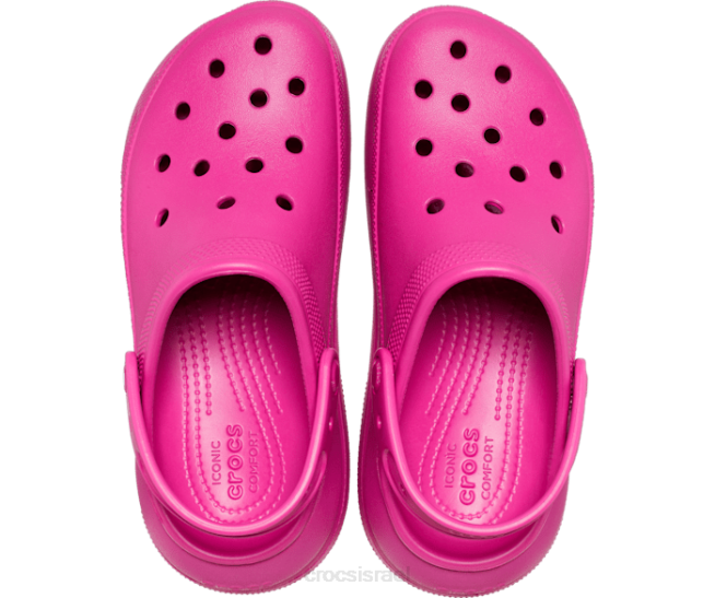 נעליים il Crocs נשים לסתום למחוץ כיף פוקסיה 2DZ440