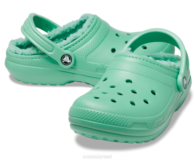 נעליים il Crocs גברים קבקנית מרופדת קלאסית אבן ירקן 2DZ4424