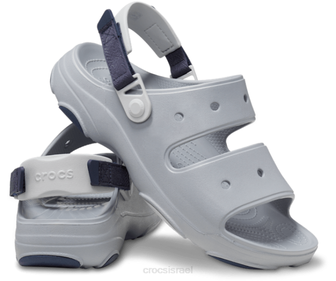 נעליים il Crocs גברים סנדל לכל שטח אפור בהיר 2DZ4425