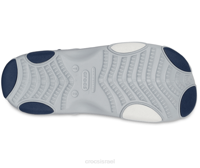 נעליים il Crocs גברים סנדל לכל שטח אפור בהיר 2DZ4425