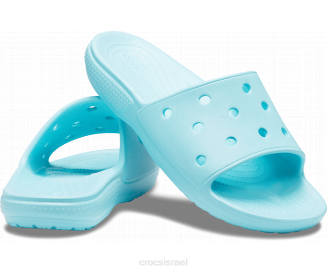 נעליים il Crocs גברים מגלשה קלאסית קרח כחול 2DZ4435