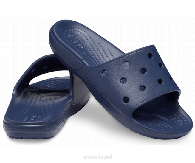 נעליים il Crocs גברים מגלשה קלאסית חיל הים 2DZ4436