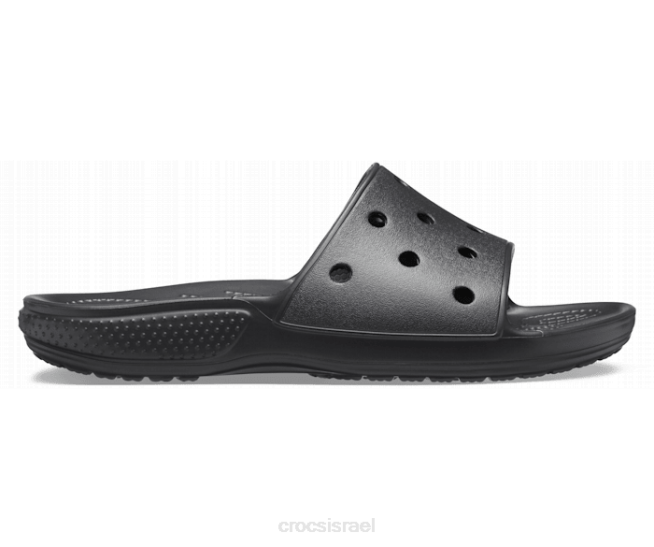 נעליים il Crocs גברים מגלשה קלאסית שָׁחוֹר 2DZ4438