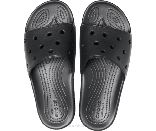 נעליים il Crocs גברים מגלשה קלאסית שָׁחוֹר 2DZ4438