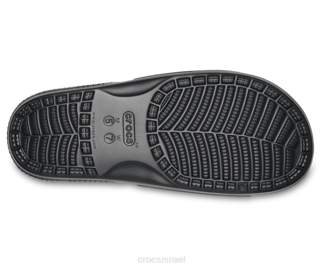 נעליים il Crocs גברים מגלשה קלאסית שָׁחוֹר 2DZ4438