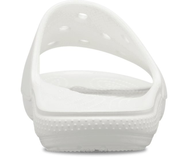 נעליים il Crocs גברים מגלשה קלאסית לבן 2DZ4439