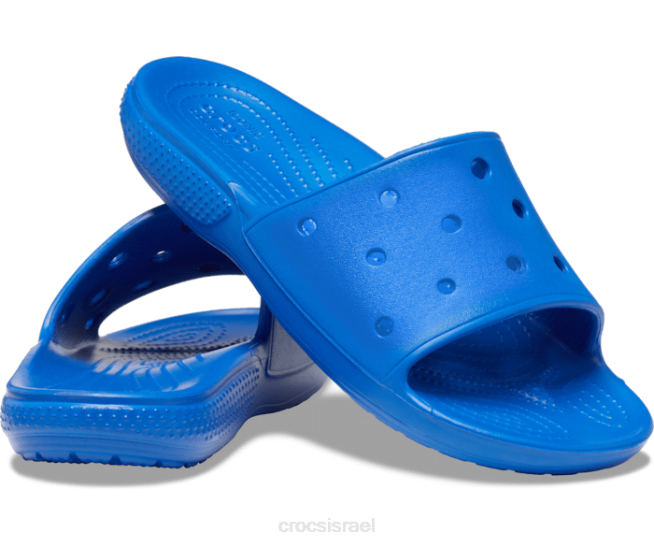 נעליים il Crocs גברים מגלשה קלאסית בריח כחול 2DZ4444