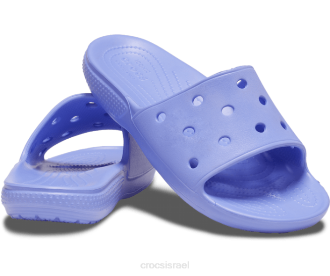 נעליים il Crocs גברים מגלשה קלאסית סגול דיגיטלי 2DZ4445