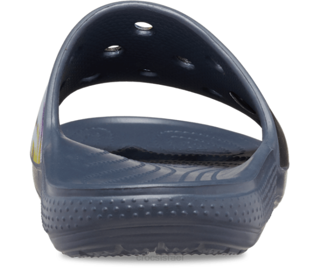 נעליים il Crocs גברים שקופית מטא סקייפ קלאסית שחור/רב 2DZ4468