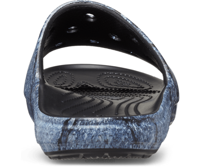 נעליים il Crocs גברים שקופית היפר-אמיתית קלאסית רב/שחור 2DZ4470