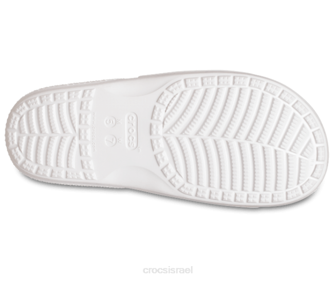 נעליים il Crocs גברים מגלשת בנדנה קלאסית צ'אי/לבן 2DZ4471