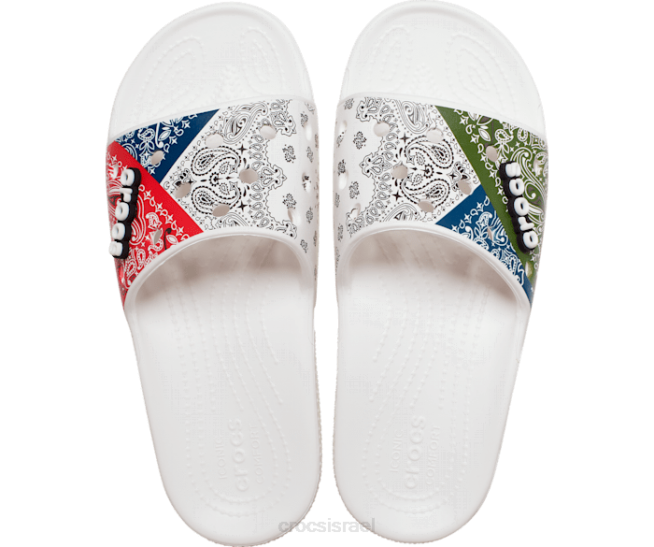 נעליים il Crocs גברים מגלשת בנדנה קלאסית רַב 2DZ4472