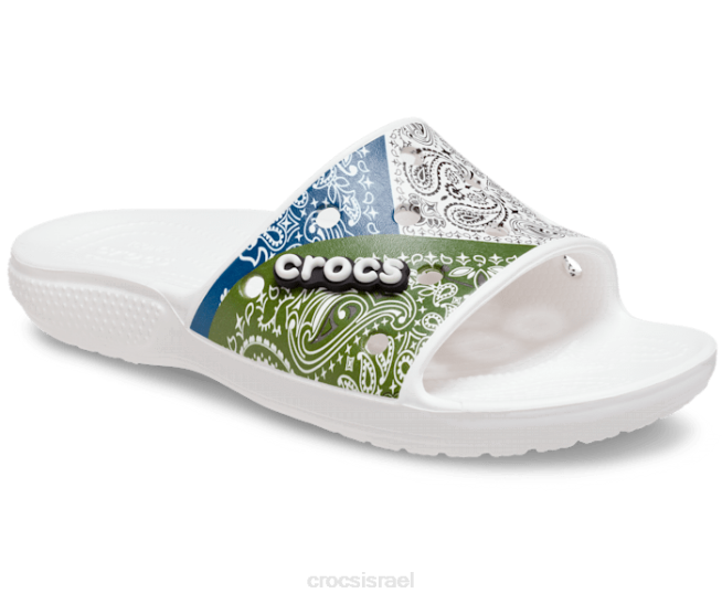נעליים il Crocs גברים מגלשת בנדנה קלאסית רַב 2DZ4472