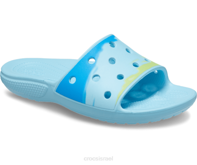 נעליים il Crocs גברים מגלשת אומברה קלאסית ארקטי/רב 2DZ4473