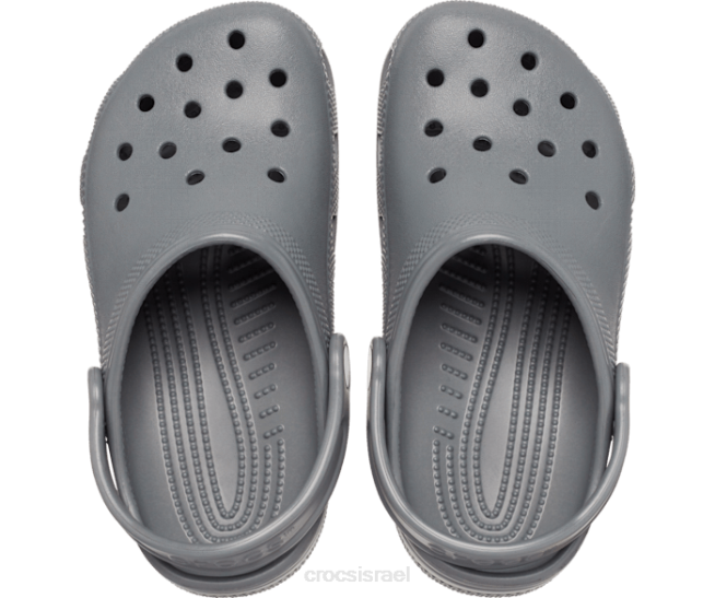 נעליים il Crocs ילדים סתימה קלאסית אפור צפחה 2DZ4477