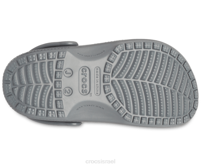 נעליים il Crocs ילדים סתימה קלאסית אפור צפחה 2DZ4477