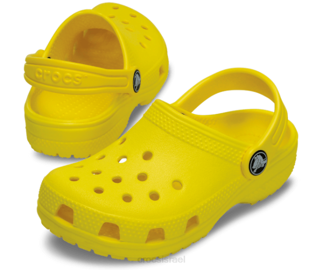 נעליים il Crocs ילדים סתימה קלאסית לימון 2DZ4491