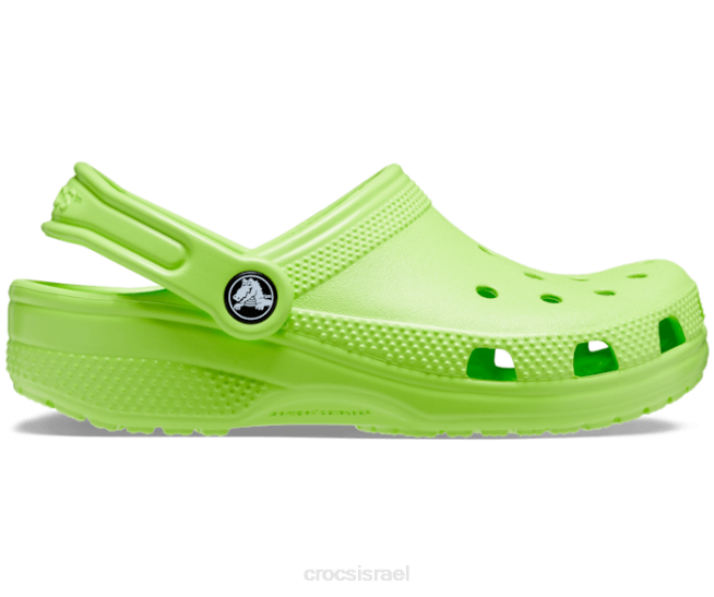 נעליים il Crocs ילדים סתימה קלאסית ליים 2DZ4493