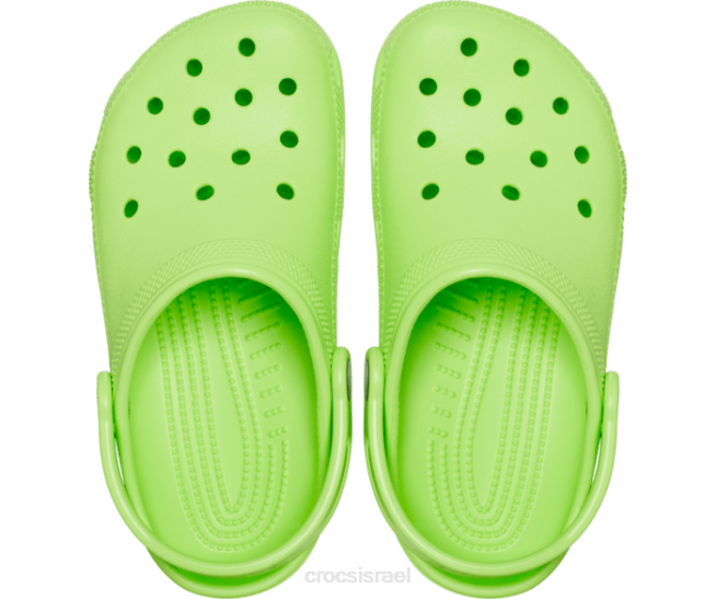 נעליים il Crocs ילדים סתימה קלאסית ליים 2DZ4493