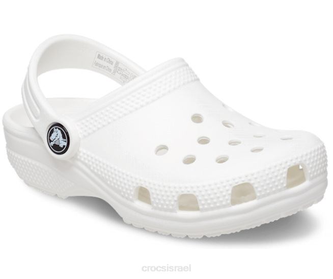 נעליים il Crocs ילדים סתימה קלאסית לבן 2DZ4497
