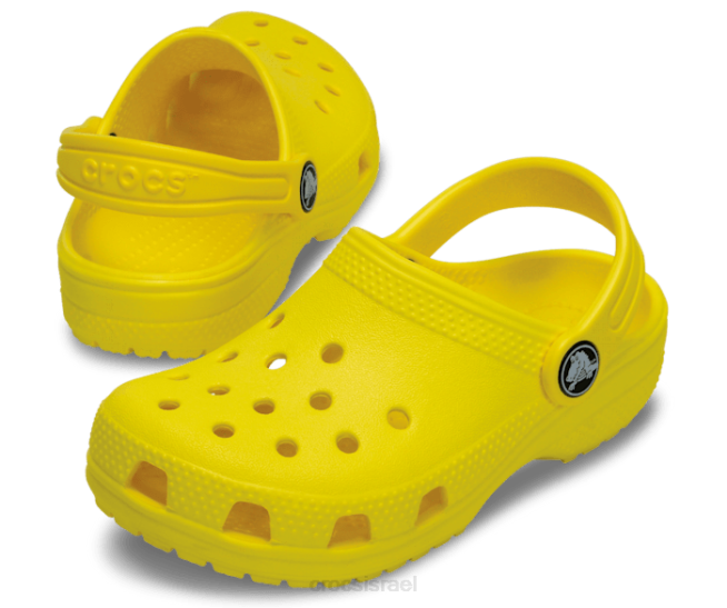 נעליים il Crocs ילדים סתימה קלאסית לימון 2DZ4514
