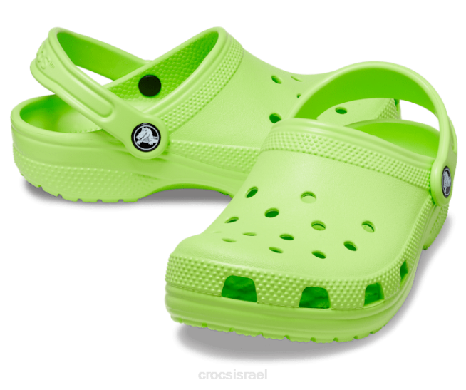 נעליים il Crocs ילדים סתימה קלאסית ליים 2DZ4517
