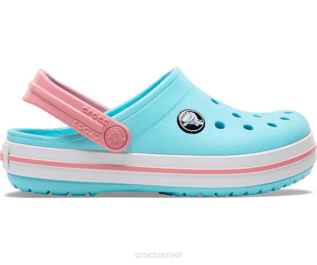 נעליים il Crocs ילדים סתימת רצועה קרח כחול/לבן 2DZ4527