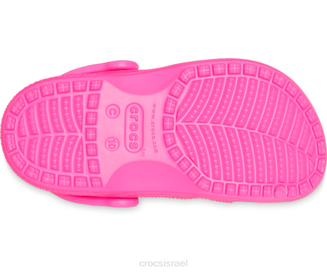 נעליים il Crocs ילדים סתימת בייה ורוד חשמלי 2DZ4537