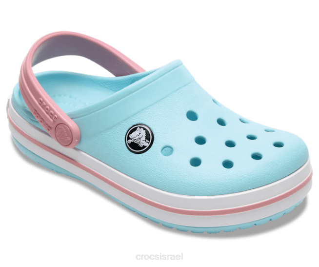 נעליים il Crocs ילדים סתימת רצועה קרח כחול/לבן 2DZ4547