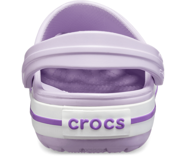 נעליים il Crocs ילדים סתימת רצועה סגול לבנדר/ניאון 2DZ4548