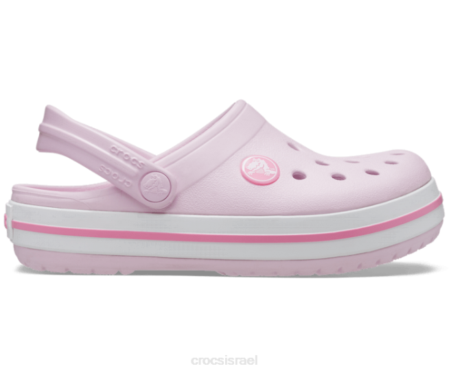 נעליים il Crocs ילדים סתימת רצועה ורוד בלרינה 2DZ4549