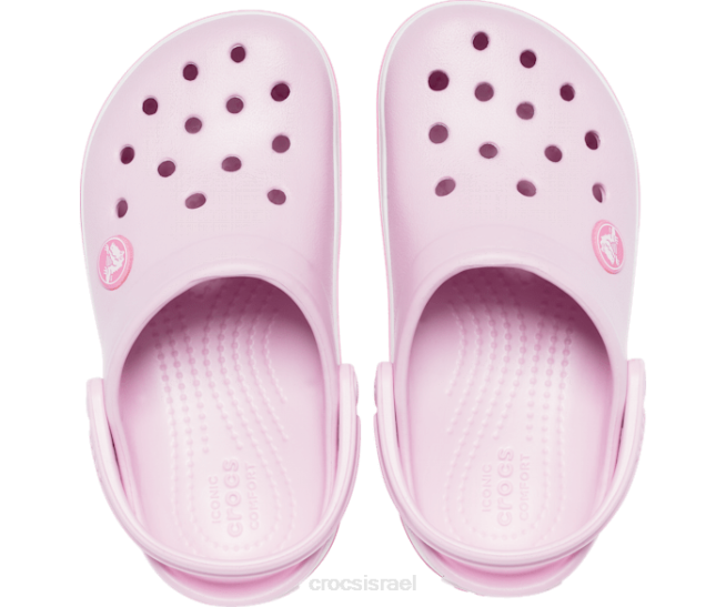 נעליים il Crocs ילדים סתימת רצועה ורוד בלרינה 2DZ4549