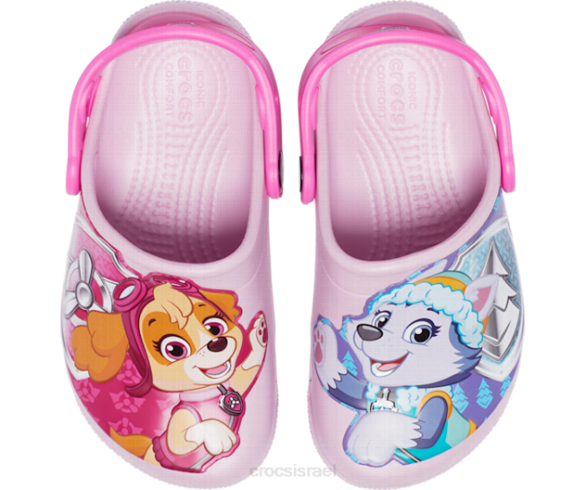 נעליים il Crocs ילדים כיף מעבדה כפות סיור תיקון סתימה ורוד בלרינה 2DZ4552