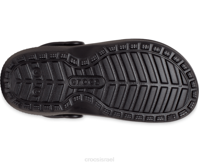 נעליים il Crocs ילדים מגף תרסיס צבעוני ניאו עם קווים קלאסיים שחור/רב 2DZ4560