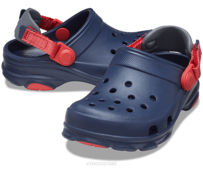 נעליים il Crocs ילדים סתימה לכל השטח חיל הים 2DZ4571