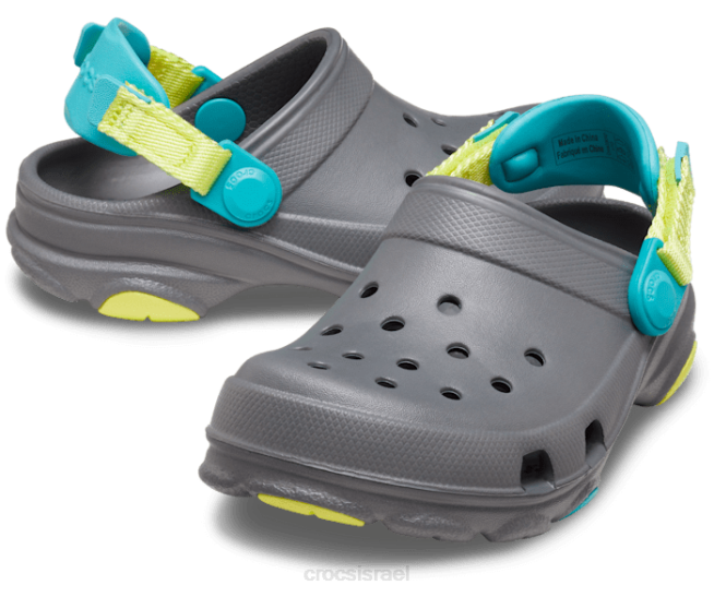 נעליים il Crocs ילדים סתימה לכל השטח אפור צפחה 2DZ4572
