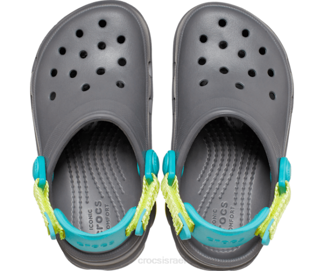 נעליים il Crocs ילדים סתימה לכל השטח אפור צפחה 2DZ4572