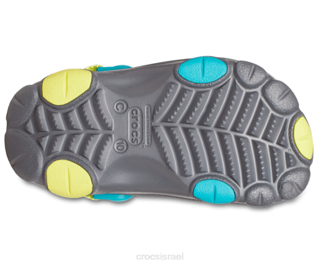 נעליים il Crocs ילדים סתימה לכל השטח אפור צפחה 2DZ4572