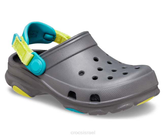 נעליים il Crocs ילדים סתימה לכל השטח אפור צפחה 2DZ4572